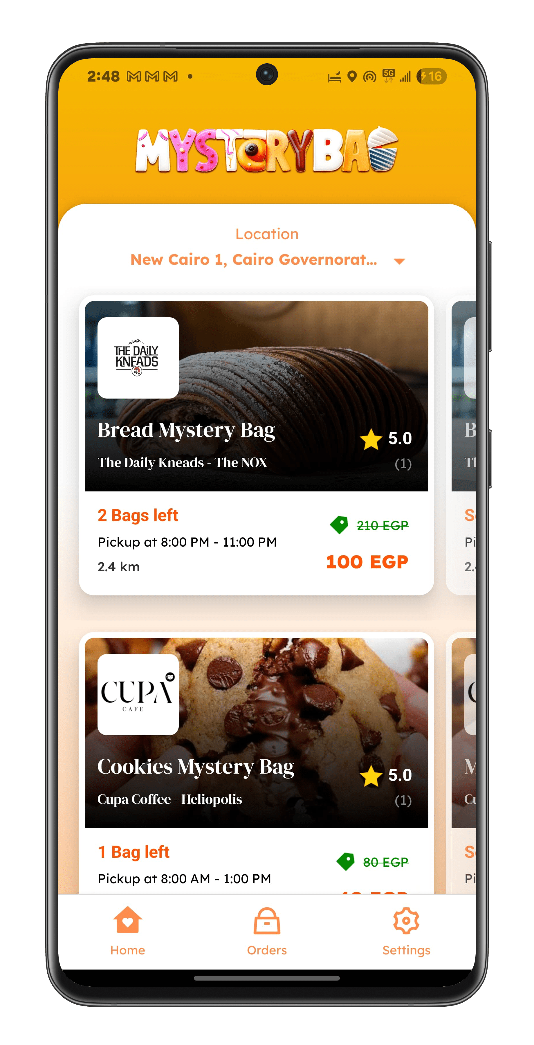 Mystery Bag Android App Screenshot