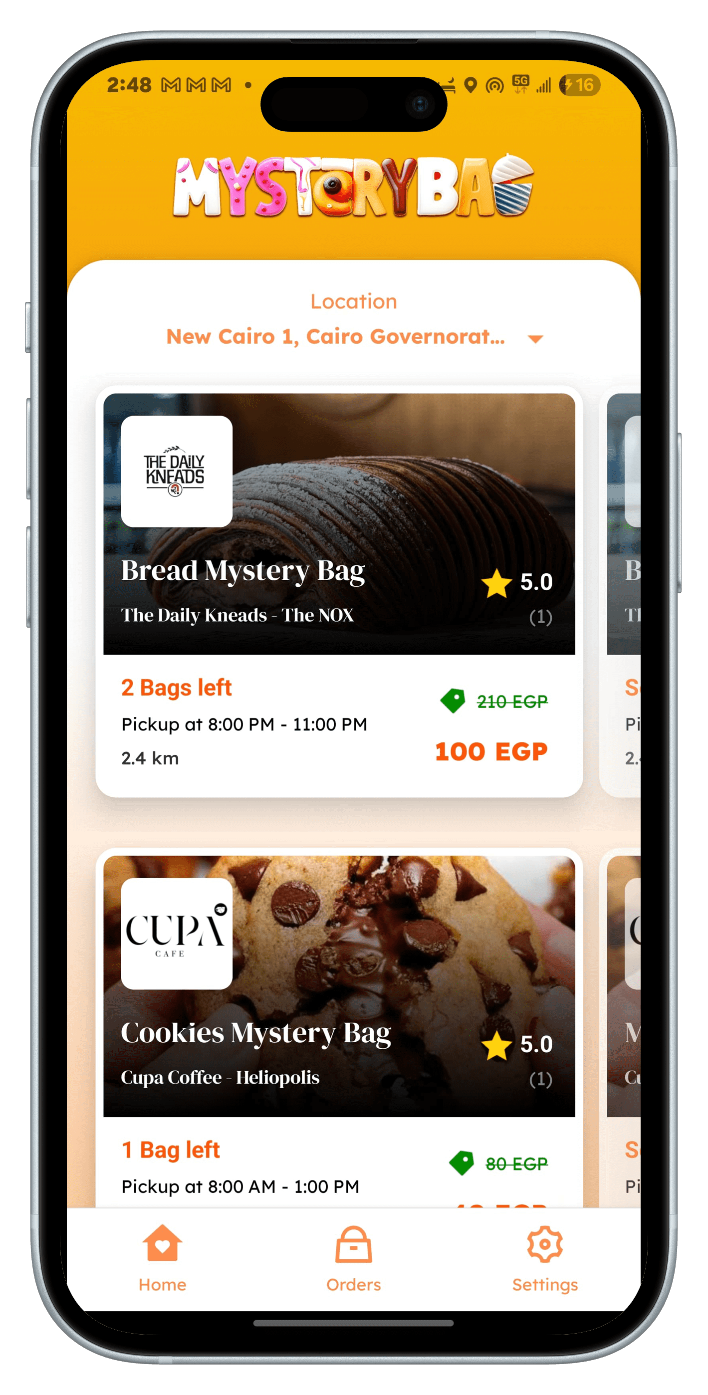 Mystery Bag iPhone App Screenshot